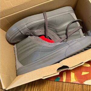 Vans Gray High-Top Sneakers NEW!